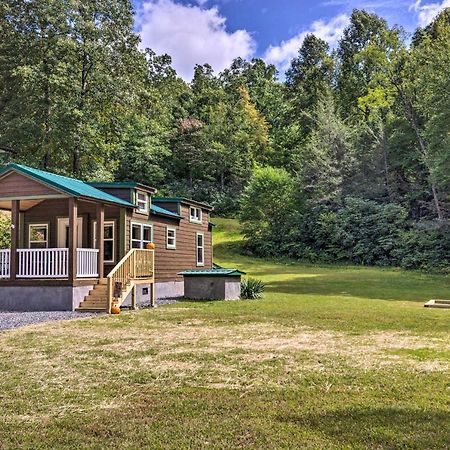 Quaint Mtn Cabin Tiny Living Near Big Adventure Brevard Dış mekan fotoğraf