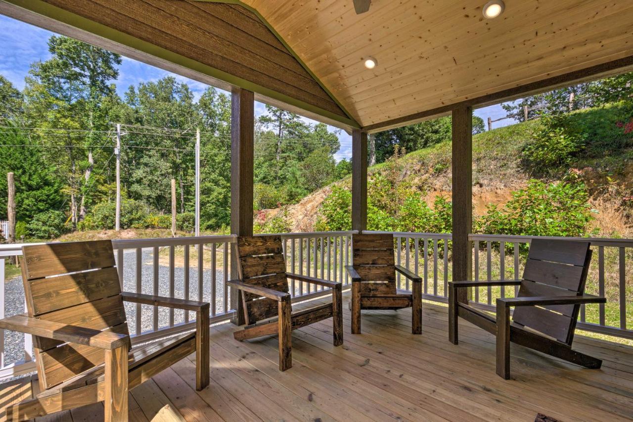 Quaint Mtn Cabin Tiny Living Near Big Adventure Brevard Dış mekan fotoğraf